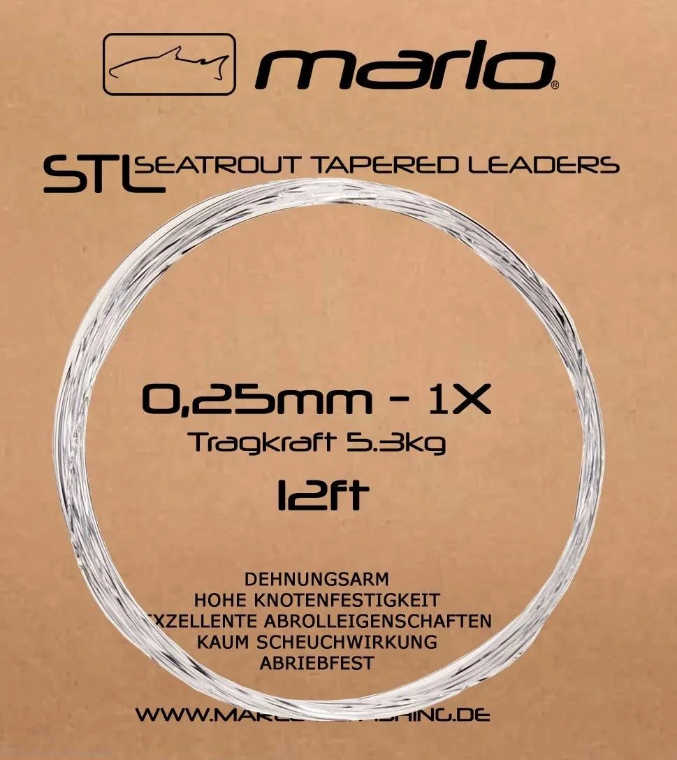 Marlo 12ft Tapered Fluorocarbon Leader 4 Marlo 12ft Tapered Fluorocarbon Leader – Bild 2