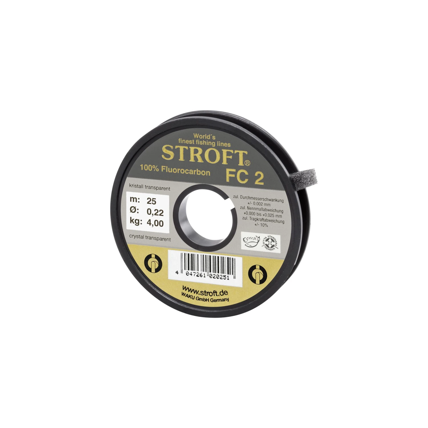 Stroft FC2 25m Fluorocarbon Tippet 3 Stroft FC2 25m Fluorocarbon Tippet