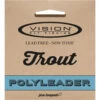 Vision Polyleader Trout 8ft -Angelexperte Poly Trout