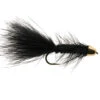 Wooly Bugger Mit Conehead Schwarz/Gold