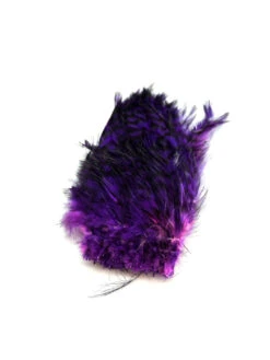 Wapsi Barred Neck Hackle -Angelexperte neck hackle barred purple