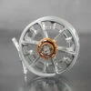 Ross Reels Evolution LTX Platinum Fliegenrolle -Angelexperte ross evolution ltx silver 1