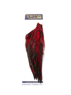 Whiting 1/2 Rooster Cape -Angelexperte whiting half cape red badger